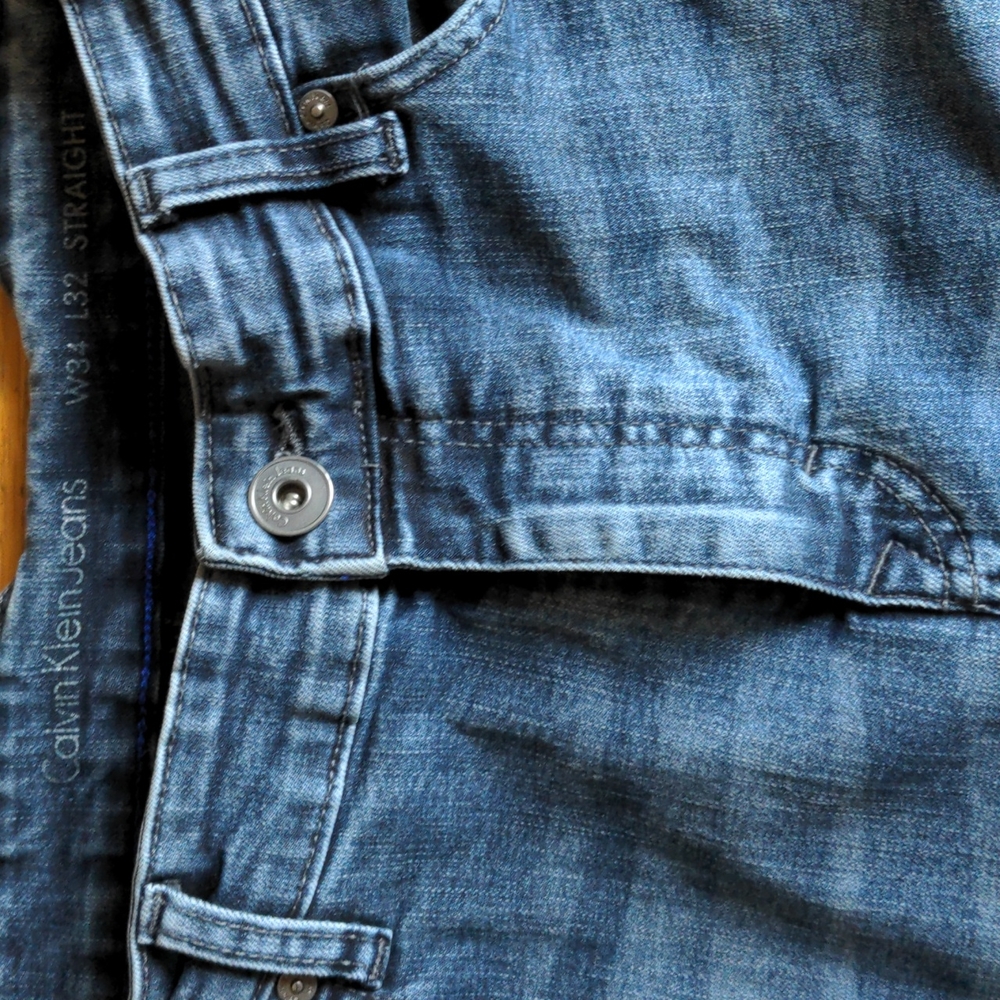 Calvin Klein Blue Jeans - Picture 3 of 8